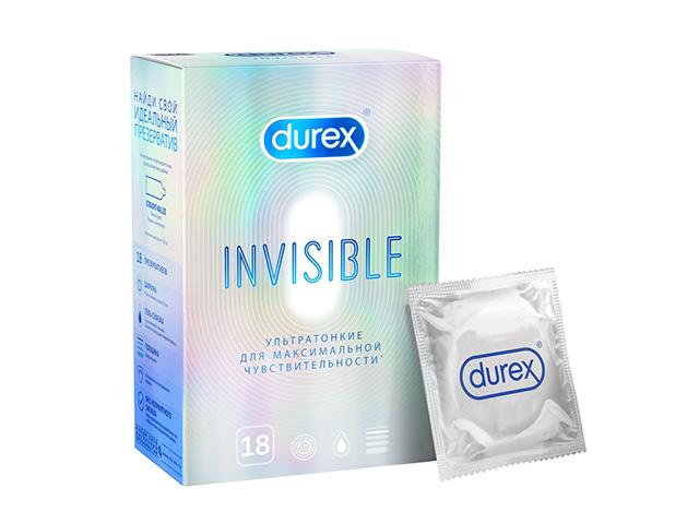 дюрекс презерватив invisible №18 [durex]