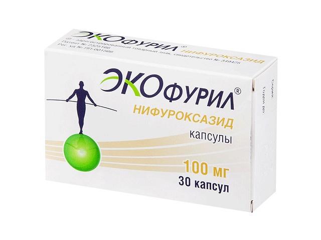 экофурил 100мг. №30 капс. /авва рус/ 6045
