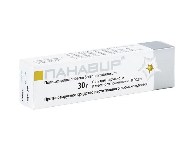 панавир 30г. гель 2485