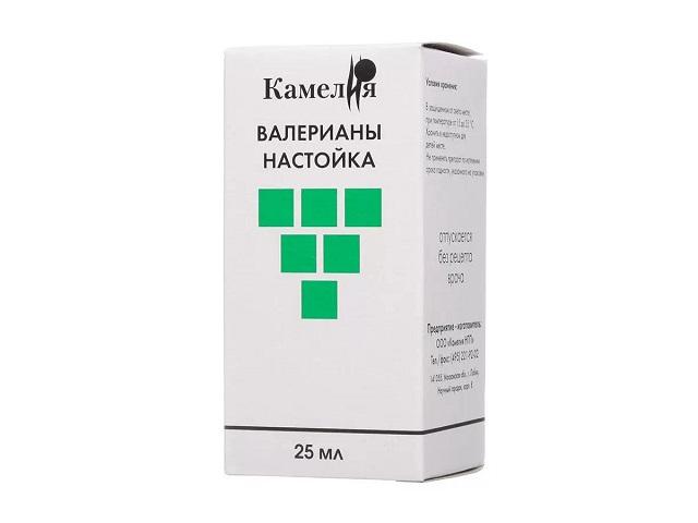 валерианы настойка 25мл. /камелия/ 0020