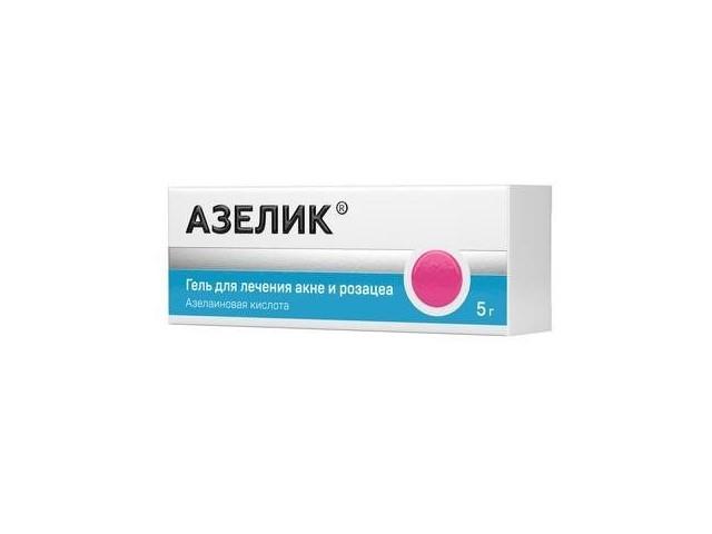 азелик 15% 5г. гель д/наруж. прим. /акрихин/