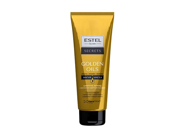 estel secrets golden oils шампунь-флюид с компл драг масел д волос 250мл es o s250