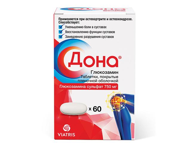 дона 750мг. №60 таб. п/о 8143
