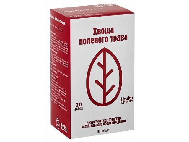 хвоща полевого трава 1,5г. №20 пак. /здоровье/