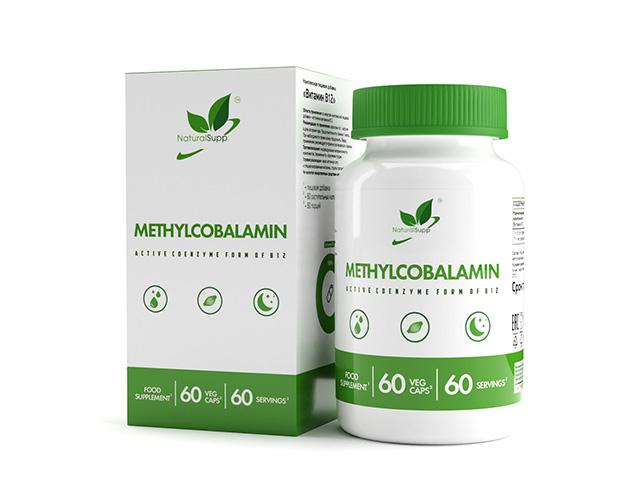 *naturalsupp метилкобаламин (витамин в12) veg №60 капс. нф-00000244