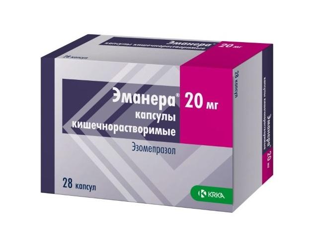 эманера 20мг. №28 капс. /krka/ 2538