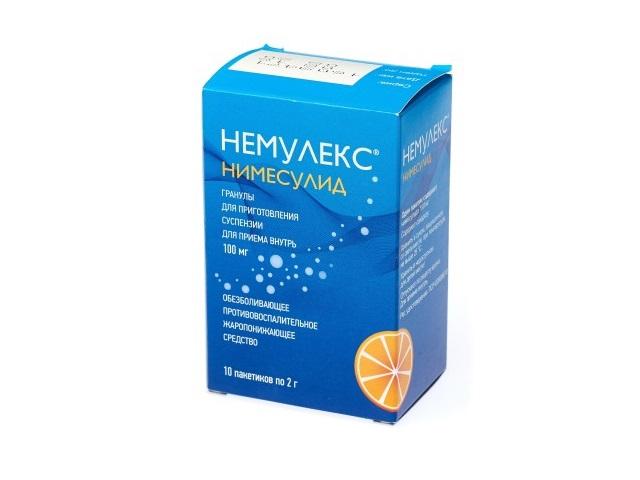 немулекс 100мг. №10 пак. гран. д/сусп.