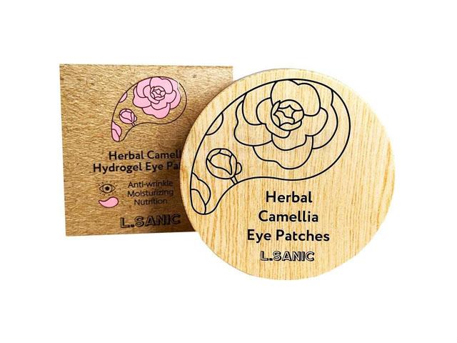 *l.sanic гидрогелевые патчи с экстрактом камелии №60 804364