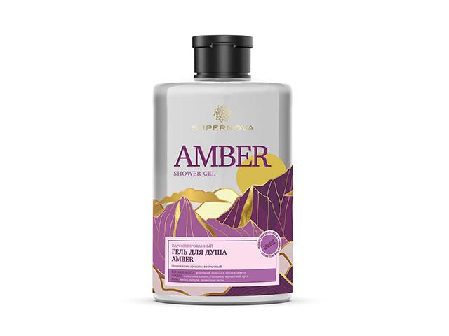 sn парфюмированный гель д/душа amber 400мл 6637