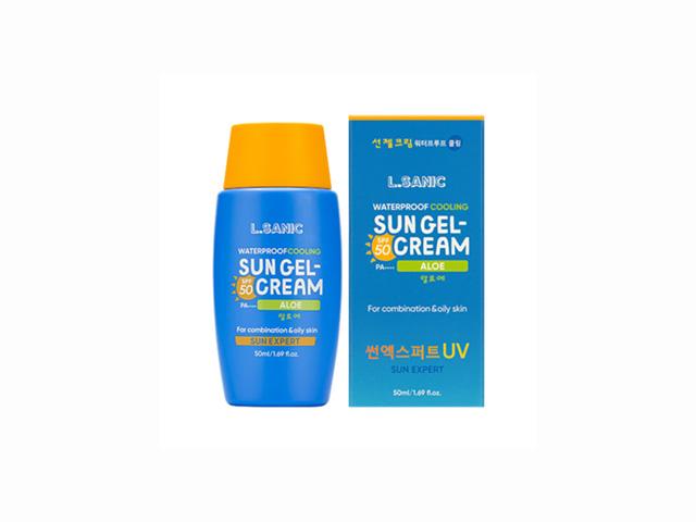 *l.sanic солнцезащ. гель-крем с экстр. алоэ spf 50/pa++++ для комб., жир. и пробл кожи 50 мл. 658095