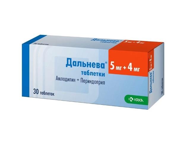дальнева 5мг.+4мг. №30 таб. 2673
