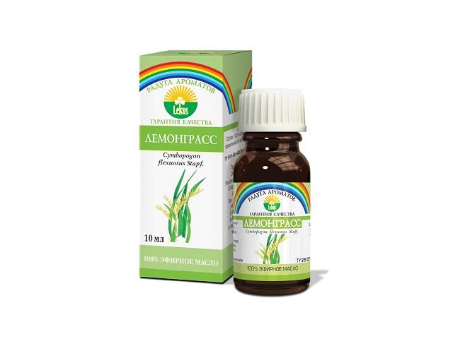 масло эфирное лемонграсс 10мл.