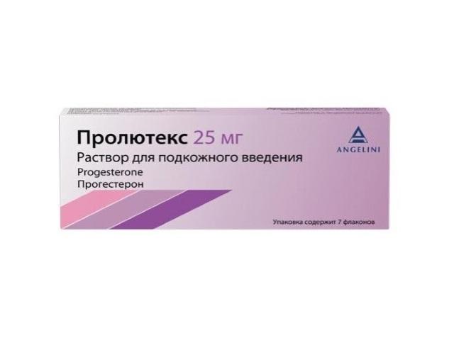 пролютекс 0,025 1,112мл n7 флак р-р п/к