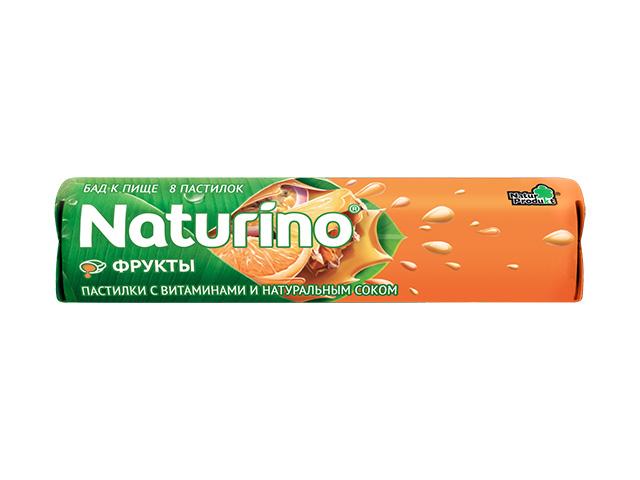 натурино пастилки (сок натур,фруктов +  витамины) 33,6г.
