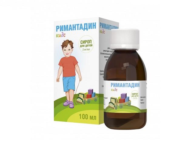 римантадин кидс 2мг/мл сироп д/детей 100мл. (ремантадин) 2487