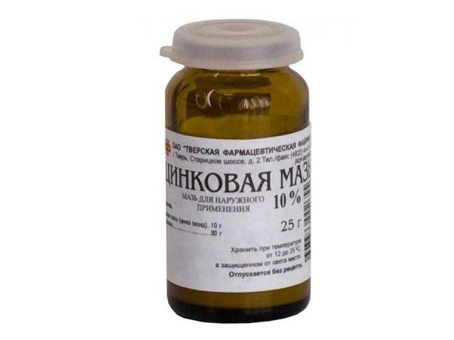 цинковая мазь 10% 25г. /тверская фф/