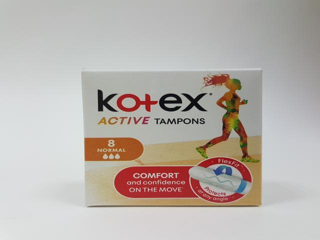 котекс тампоны актив супер №8 [kotex]