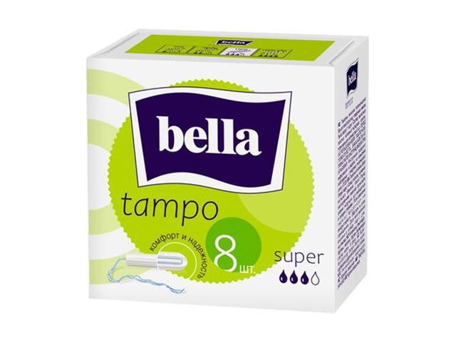 белла тампоны премиум комфорт супер №8 б/аппл. [bella]