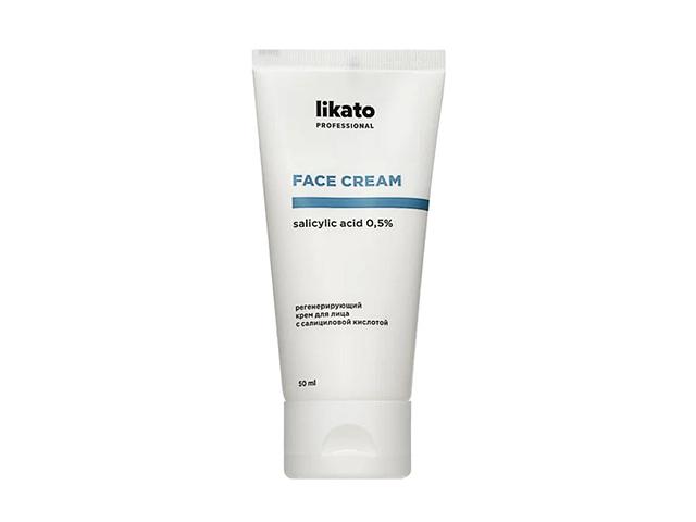 likato face крем д/лица регенерирующий с салициловой кислотой 50мл (466619)