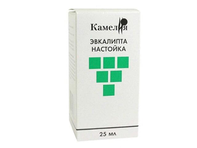 эвкалипта настойка 25мл. /камелия/ 0778