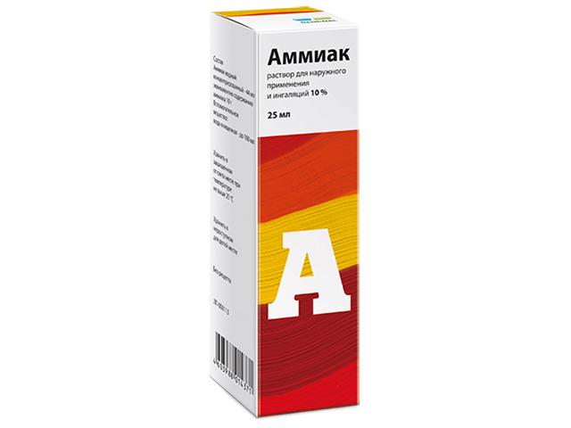 аммиак реневал 10% 25мл. р-р 3860
