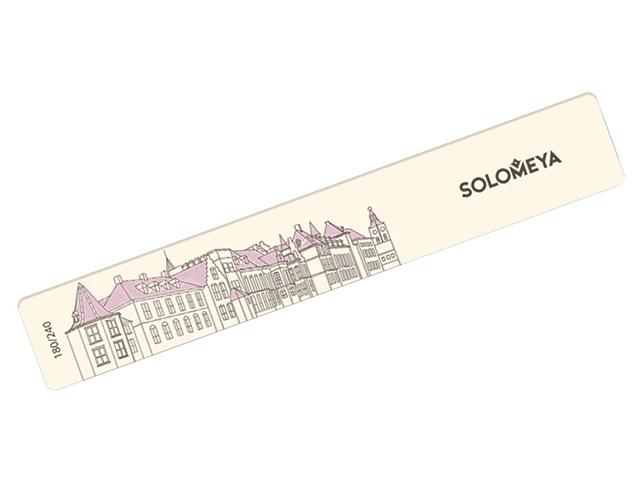 *solomeya пилка для натуральных и искусств. ногтей. 180/240. мюнхен 06-1167