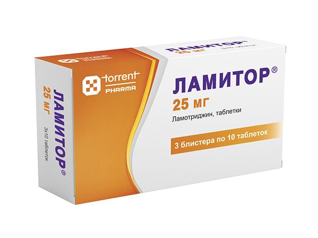 ламитор 25мг. №30 таб.