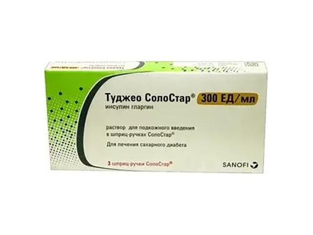 туджео солостар 300ед/мл. 1,5 мл. №3 р-р д/п/к картридж шприц-ручка