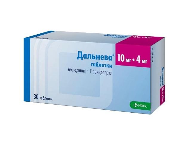 дальнева 10мг.+4мг. №30 таб.