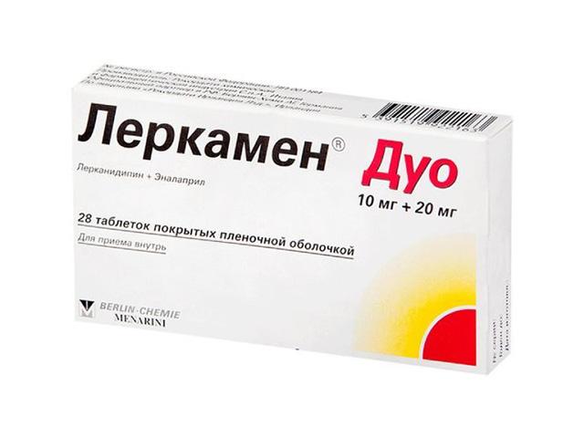 леркамен дуо 10мг.+20мг. №28 таб. п/п/о /берлин хеми/