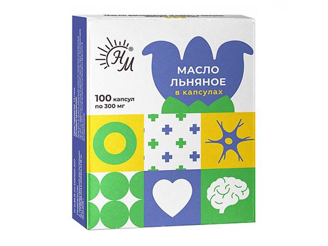 солнат масло льняное №100 капс.