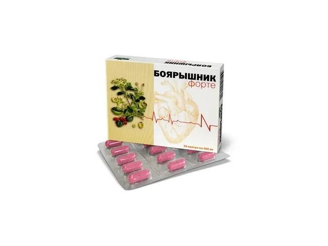 боярышник форте 300мг. №30 капс.
