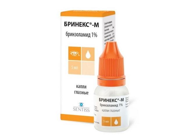 бринекс-м 1% 5мл. глазные капли фл. 0116
