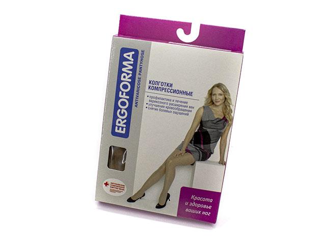 эргоформа колготки 2 комп. р.2 беж. /арт.121/ [ergoforma]