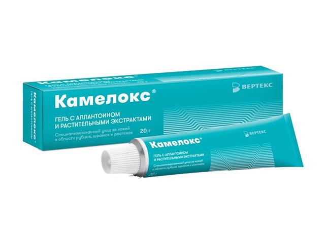 камелокс гель с аллантоином и раст. экстрактами 20г. /вертекс/