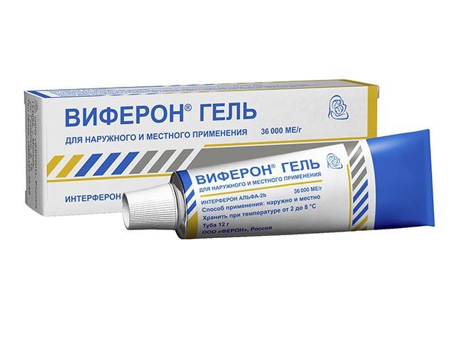 виферон 36000ме 10мл./12г. гель 1091