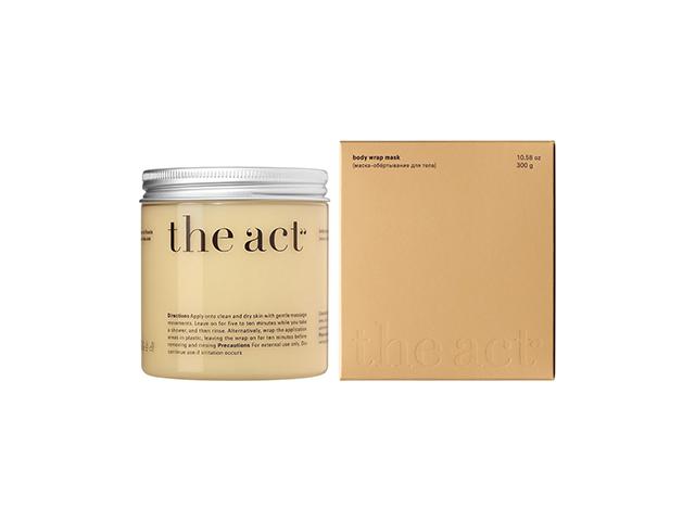the act labs маска-обертывание д/тела, моделирующая, разогревающее действие, 300 г the 99376