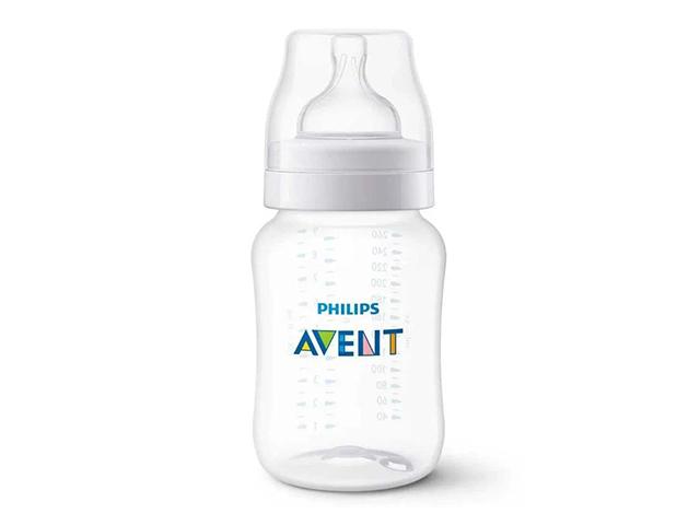 авент бутылочка  anti-colic с силиконовой соской д/детей с 1 мес. 260мл scy103
