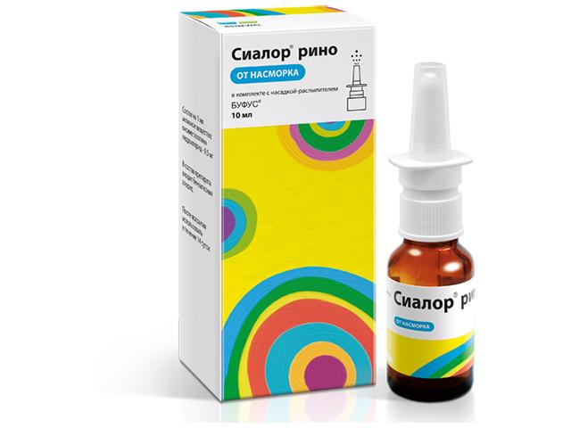 сиалор рино 0,05% 10мл. №1 назал.капли фл.+распылитель /renewal/