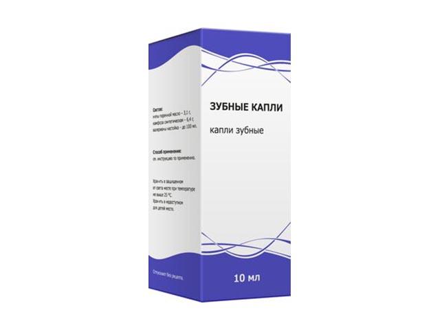 зубные капли 10мл. /тульская/