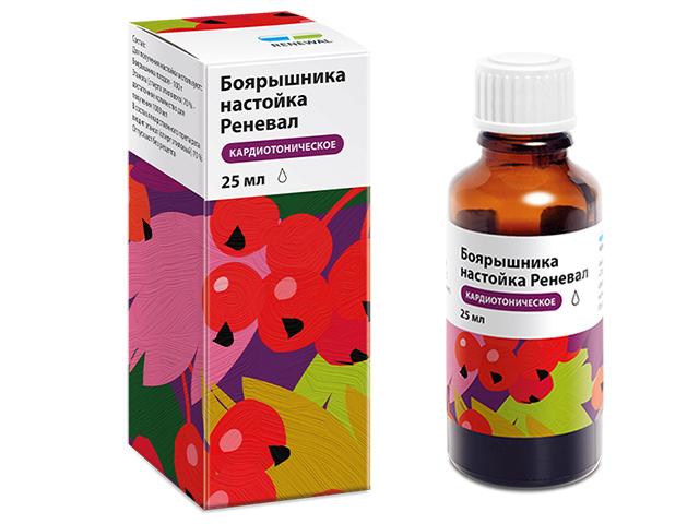 боярышника настойка реневал 25мл.