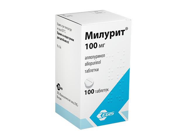 милурит 100мг. №100 таб.