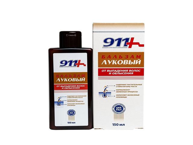 911-бальзам луковый п/выпадения и облысения волос 150мл.