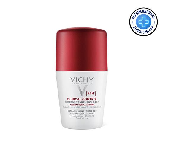 виши дезодорант антиперсп. clinical control 96ч 50мл. [vichy]
