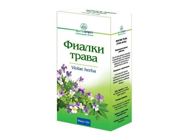 фиалки трава 50г. /фитофарм/ 5977