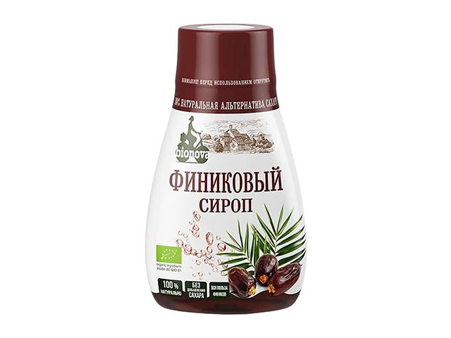 *бионова сироп органический финиковый, 230г. 00-00000222