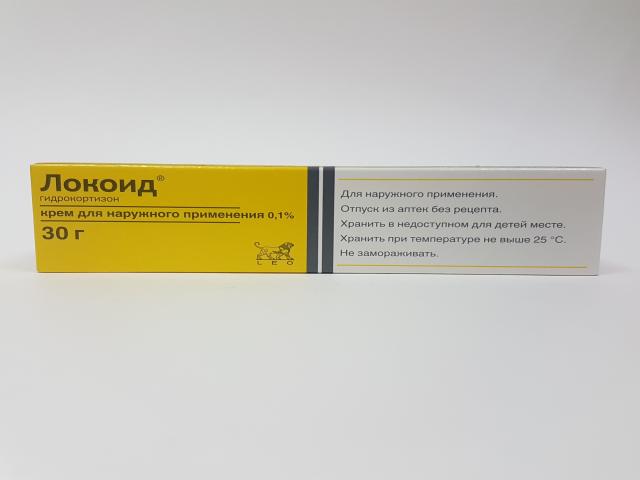 локоид 0,1% 30г. крем