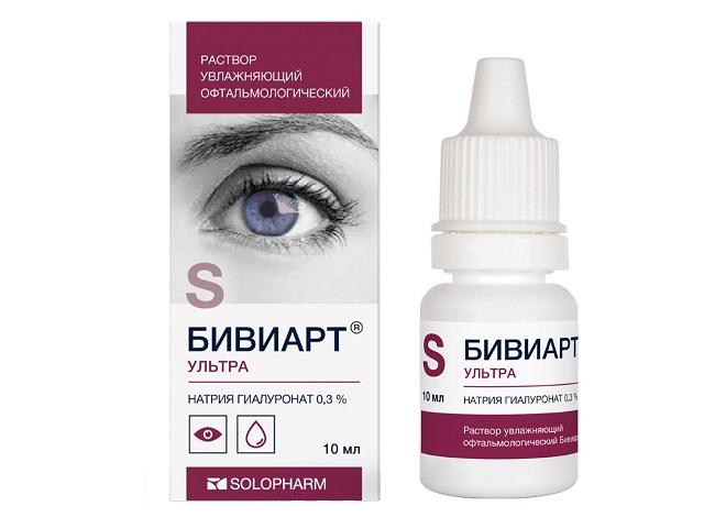 бивиарт ультра р-р увлажняющий офтальмологич. фл.-кап. 10мл №1