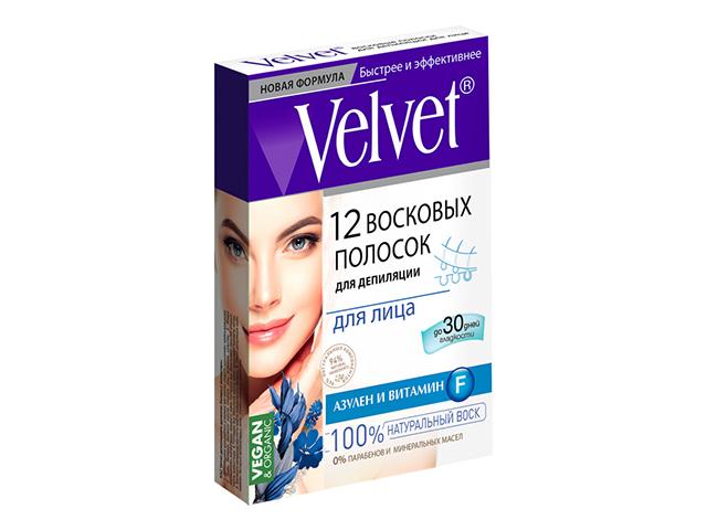 вельвет воск. полоски д/депил. лица №12 904490 [velvet]