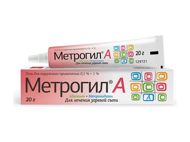 метрогил а 0,1%+1% 20г.гель 2031